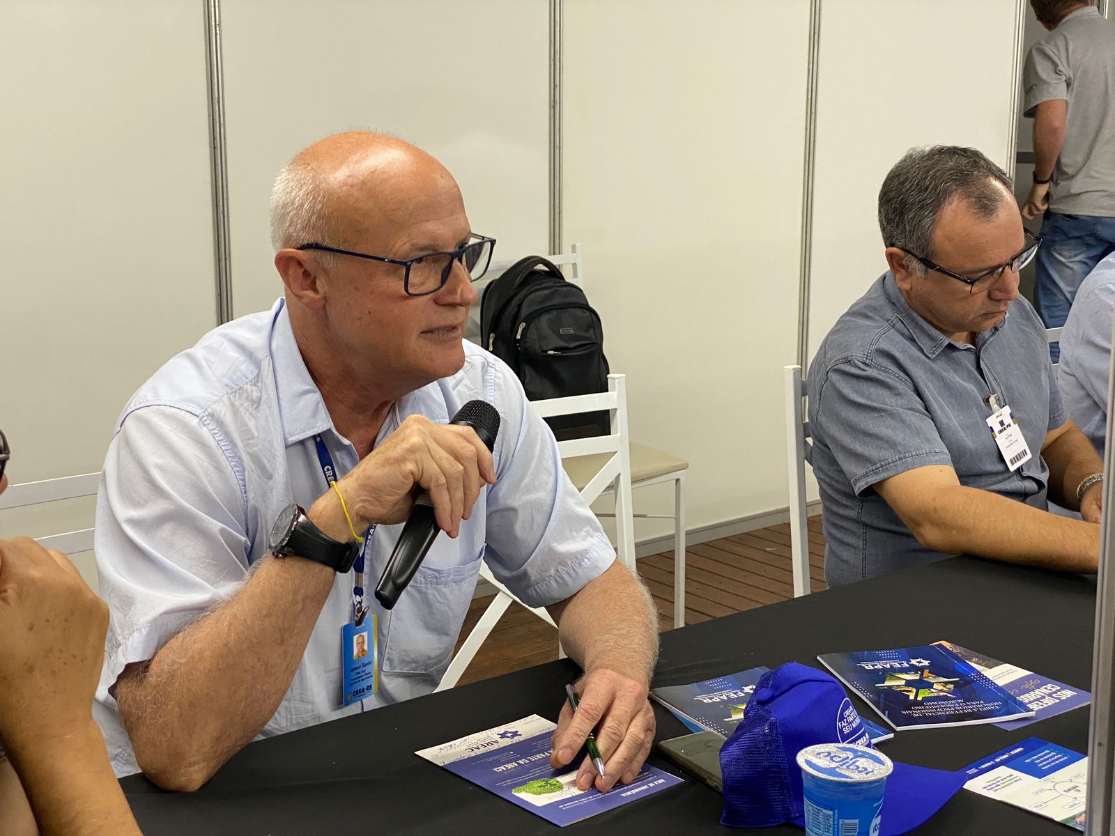 2º vice-presidente do Conselho, Eng. Agr. Jerson Spoh, na reunião da Câmara de Agronomia do PR